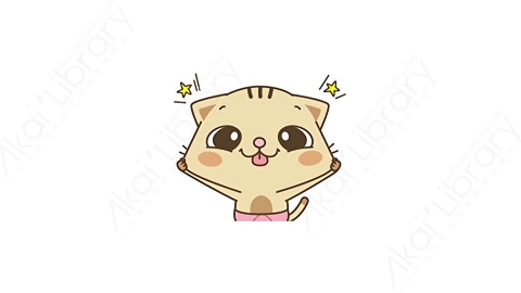 视频素材-可爱搞笑猫咪动态表情包_12_17