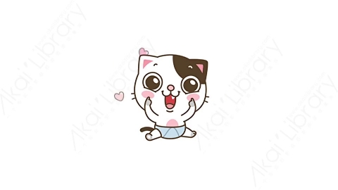 视频素材-可爱搞笑猫咪动态表情包_12_19