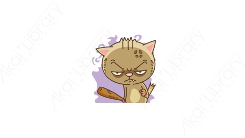 图片素材-可爱搞笑猫咪静态表情包_09_01