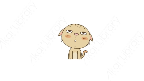 视频素材-可爱搞笑猫咪静态表情包_14_06