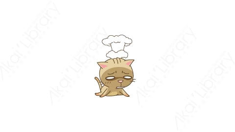 视频素材-可爱搞笑猫咪静态表情包_14_14