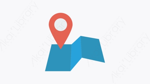 图片素材-0003-地图-23map卡通扁平地图和导航元素图标