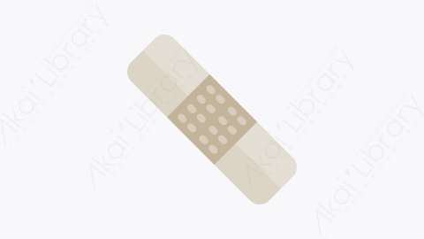图片素材-001-创可贴bandaid扁平卡通卫生保健元素图标