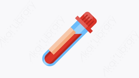 图片素材-001-血样blood_sample扁平卡通医院元素图标