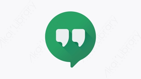 图片素材-001-下引号google_hangouts扁平卡通Google Suite元素图标