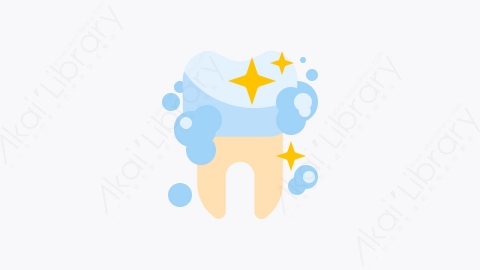 图片素材-001-卫生hygiene扁平卡通牙科牙医元素图标