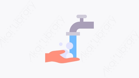 图片素材-001-自来水tap_water扁平卡通洗手元素图标