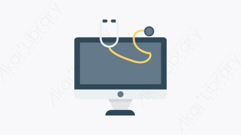 图片素材-0010-监视器-4monitor卡通扁平生活日常安全元素图标