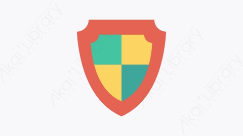 图片素材-0012-屏蔽-4shield卡通扁平生活日常安全元素图标