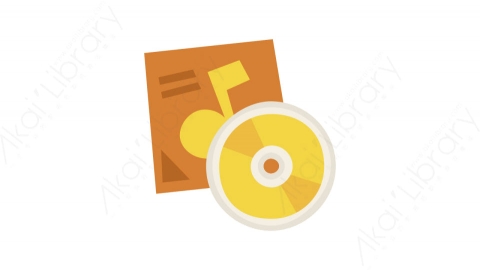 图片素材-002_CD_cd书店教育道具元素图标
