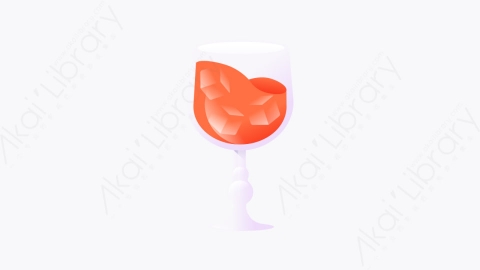 图片素材-002-鸡尾酒cocktail扁平卡通新年元素图标