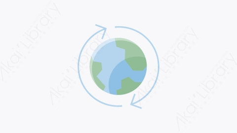图片素材-002-地球planet_earth扁平卡通生态元素图标