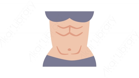 图片素材-003腹肌_abs体育运动健身道具元素图标