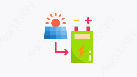图片素材-003-电池battery扁平卡通智能技术元素图标