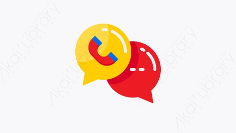 图片素材-003-气泡对话chat_bubbles扁平卡通通信元素图标