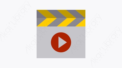 图片素材-003-隔板clapperboard扁平卡通多媒体元素图标