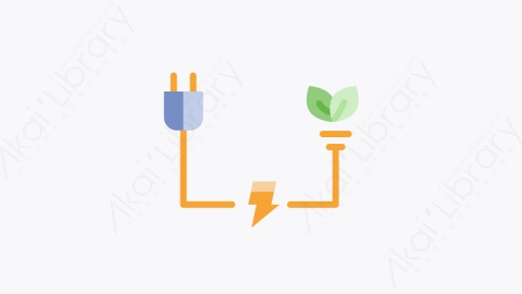 图片素材-003-生态能源eco_energy扁平卡通生态元素图标