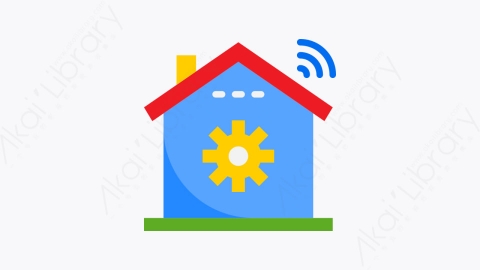 图片素材-003-家庭自动化home_automation扁平卡通智能家居元素图标
