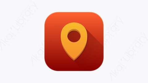 图片素材-003-位置location扁平卡通UI界面元素图标