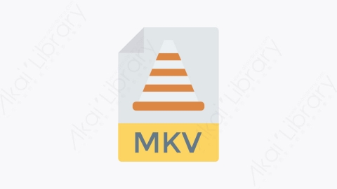 图片素材-0033-mkv格式文件mkv卡通扁平文件和文件夹元素图标