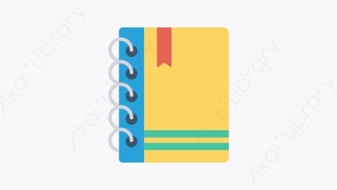 图片素材-0033-笔记本-2notebook卡通扁平商业和办公元素图标