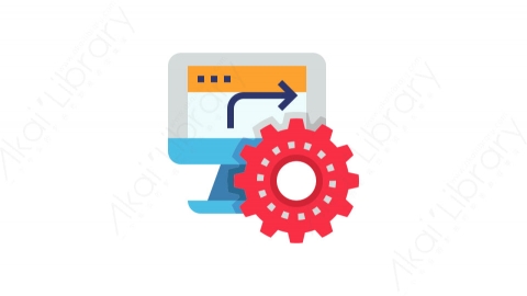 图片素材-004自动化_automation科技人工智能道具元素图标