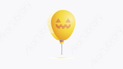 图片素材-004-气球balloon卡通万圣节元素图标
