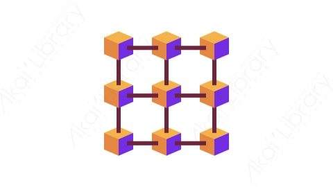 图片素材-004区块链_blockchain金融财经科技道具元素图标