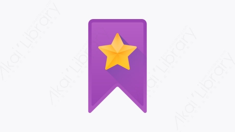 图片素材-004-书签bookmarks扁平卡通UI元素图标