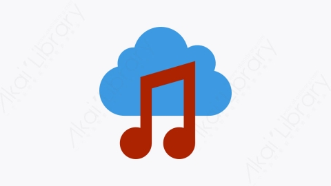 图片素材-004-云端cloud扁平卡通多媒体元素图标