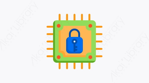 图片素材-004-网络安全cyber_security扁平卡通网络安全元素图标