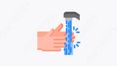 图片素材-004-洗手液handwash扁平卡通手洗洗手元素图标