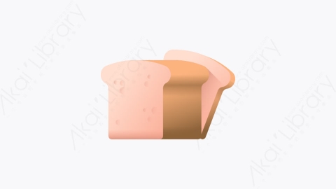 图片素材-005-面包bread扁平卡通感恩节元素图标