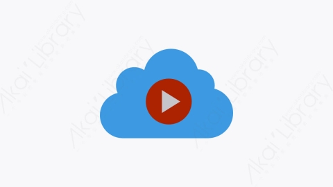 图片素材-005-云端-1cloud扁平卡通多媒体元素图标