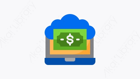 图片素材-005-财务financial扁平卡通货币和金钱元素图标