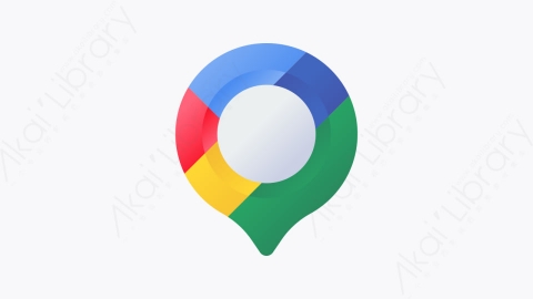 图片素材-005-谷歌地图google_maps扁平卡通Google Suite元素图标