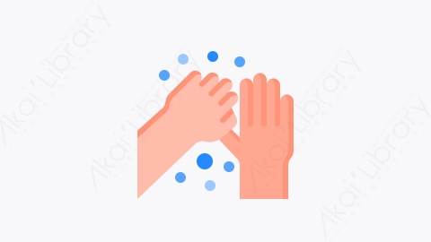 图片素材-005-洗手hand_washing扁平卡通手洗洗手元素图标
