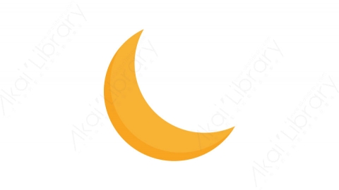 图片素材-005月亮_moon天气道具元素图标