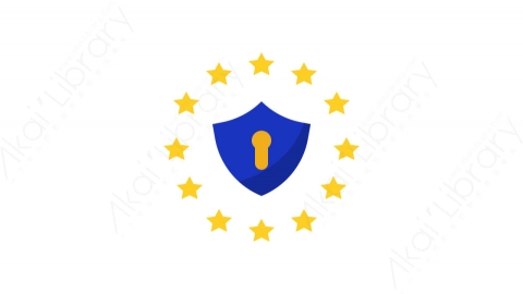 图片素材-005保护_protection科技通用数据保护GDPR RGPD道具元素图标