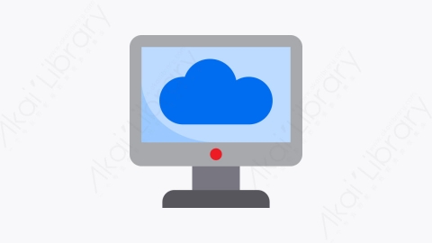图片素材-006-云计算cloud_computing扁平卡通数据和网络管理元素图标
