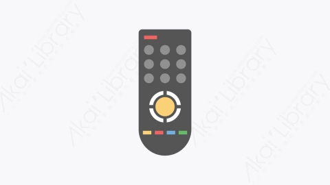 图片素材-006-远程控制remote_control扁平卡通虚拟现实图标
