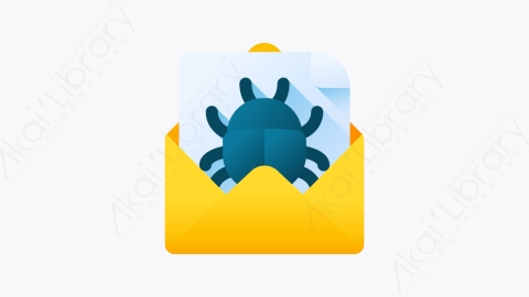 图片素材-006-垃圾邮件spam扁平卡通网络安全元素图标