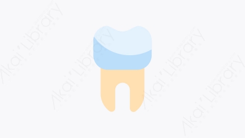 图片素材-006-牙齿tooth扁平卡通牙科元素图标