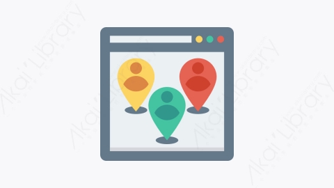 图片素材-006-用户users扁平卡通SEO和市场营销图标元素