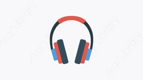 图片素材-0067-耳机headphones卡通扁平体育运动活动元素图标