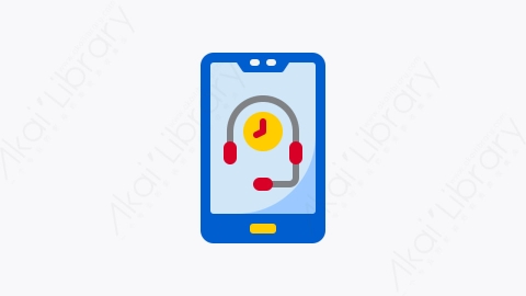 图片素材-007-呼叫中心call_center扁平卡通联系我们元素图标