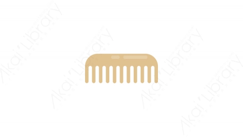 图片素材-007梳子_hairbrush浴室卫生间道具元素图标