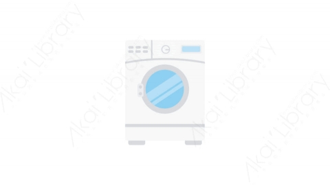 图片素材-007洗衣机_washing_machine清洁卫生道具元素图标