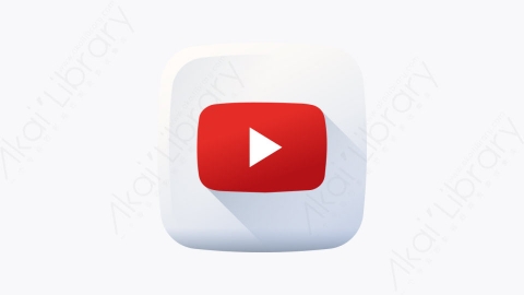 图片素材-007-youtube网站扁平卡通社交媒体徽标元素图标