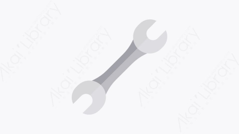 图片素材-008-双头扳手doublewrench扁平卡通施工元素图标